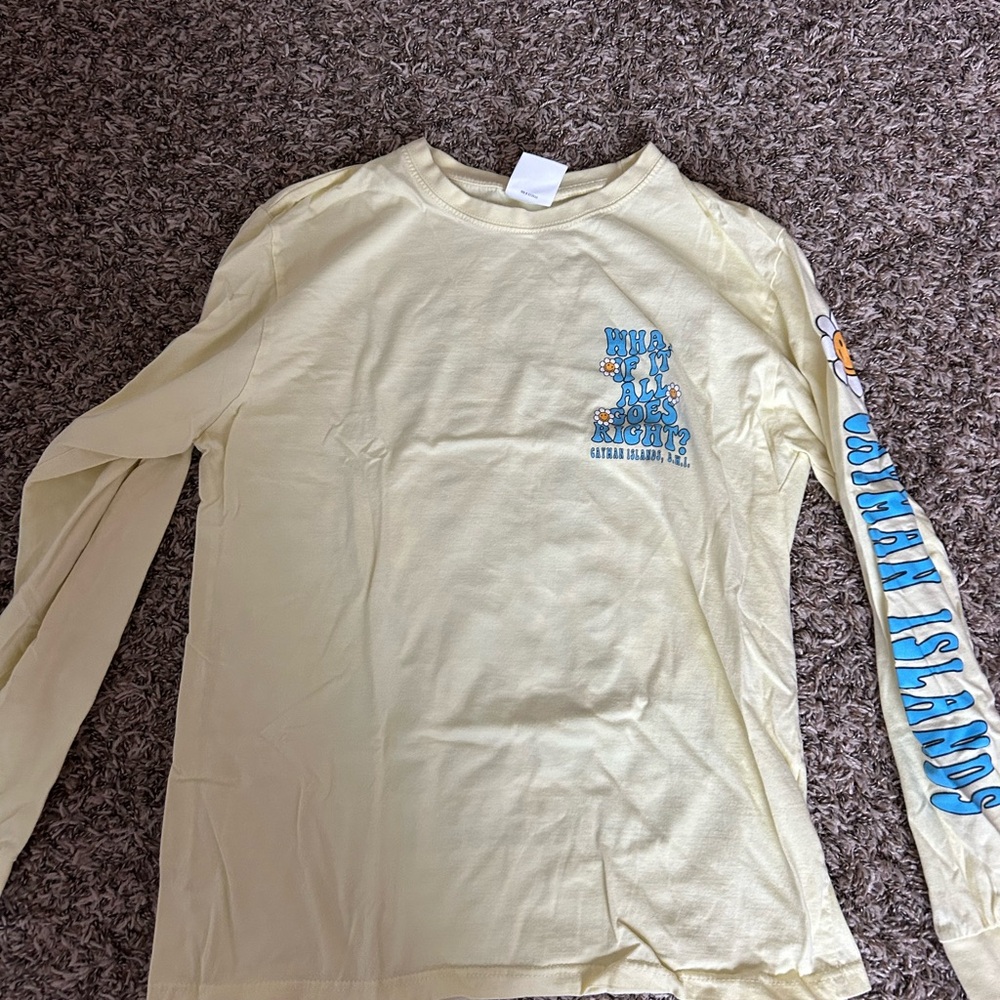 Kids Long Sleeve Shirt - Cream